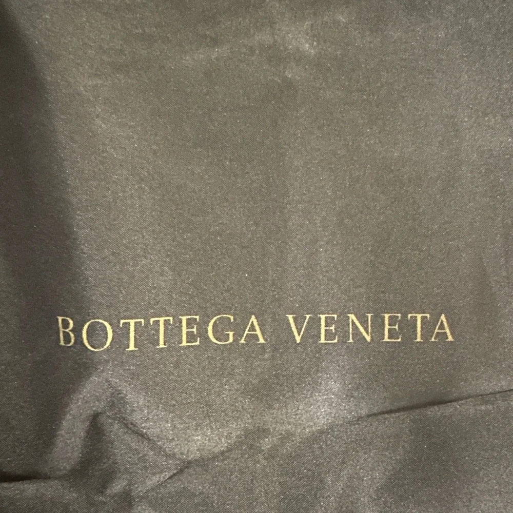 Bottega Veneta Brown and Gold Garment Bag